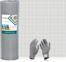 1/4&quot; Hardware Cloth 36&quot; × 50&#39; Chicken Wire Mesh - 23 Gauge Galvanized We - £114.30 GBP