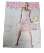 Vogue Knitting Magazine Spring Summer 06 Booklet Vintage Knitting Pattern - $12.96