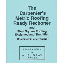 Carpenter&#39;s Metric Roofing Ready Reckoner W.E. Gray - £5.49 GBP