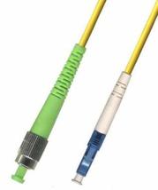 Ultra Spec 1M Singlemode Simplex Fiber Optic Cable (9/125) - FC/APC to LC/UPC wi - £6.79 GBP