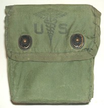 US Army Individual First Aid Kit w/o contents, Wickel Enterprises 1989 VG shape - £19.54 GBP