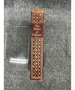 The Works of Ralph Waldo Emerson in One Volume Leather Bound - Vintage - $46.39