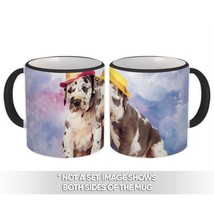 Dalmatian : Gift Mug Pet Animal Puppy Dogs Cute Hat Canine Pets Dogs - £12.78 GBP