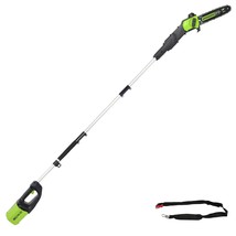 Greenworks 80V 10&quot; Cordless Polesaw (Great For Pruning and Trimming Bran... - $331.99