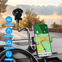 Universal Car Mount Long 14In Gooseneck Cell Phone Holder Cradle For Auto Truck - £14.37 GBP
