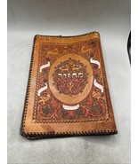 Handmade Vintage 1976 Genuine Leather Cover For Jewish Prayer Book - $37.30 CAD