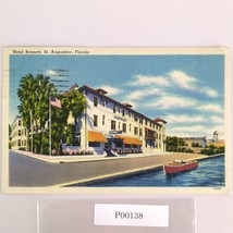 Vintage St Augustine Florida Linen Postcard Hotel Bennett 1946 By-The-Se... - $282.73 MXN
