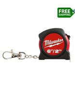 6 Ft. Keychain Tape Measure Milwaukee Ft Blade Coated Nylon M Imperial O... - €7,76 EUR