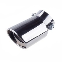 DSYCAR 1Pcs Universal Stainless Steel Car Exhaust Tail Muffler Tip Pipe for Car- - £77.34 GBP