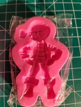 Silicone Mold Set Of 2 Pirate Baby Spider Man Resin Chocolate Clay  - £7.47 GBP