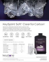 KeySplint Soft Clear For 3D Carbon Printers 1KG Printing Night Guards EXP 06/26 - $417.05