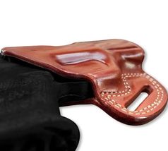 Fits Ruger SR 22P/ 22 LR 3.5”BBL Leather Belt Holster Open Top #1174# RH image 2
