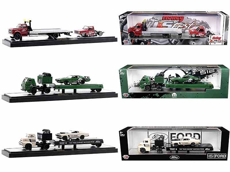 Primary image for Auto Haulers Set of 3 Trucks Release 51 Limited Edition to 8400 pieces Worldwid