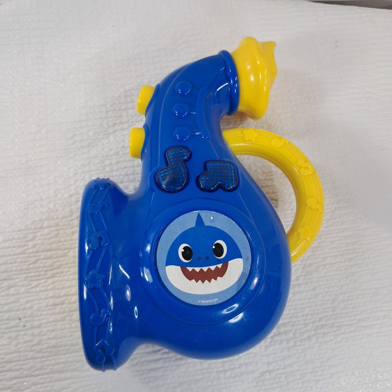 Pinkfong Baby Shark Lights N' Sounds Saxophone blue toy instrument kids ...