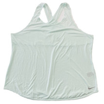 Nike Women Breathe COOL Running Tank Mint Green Size 1X DQ1086 - $16.87