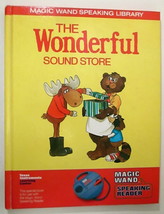 Vintage 1982 Texas Instruments Magic Wand Reader Book The Wonderful Sound Store - £36.88 GBP