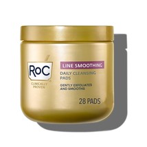 RoC Resurfacing Disks, Hypoallergenic Exfoliating Makeup Remover Pads for Wrinkl - £19.17 GBP