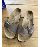 Birkenstock Madrid Buckle Slide Sandal - Mocca - EU 39 - L8/M6 - Narrow Fit - $146.57 CAD