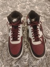 Nike Court Vision Mid Sneakers Men’s Sz 13 (Beetroot/Black) DN3577-600 - $30.65 CAD