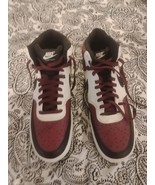 Nike Court Vision Mid Sneakers Men’s Sz 13 (Beetroot/Black) DN3577-600 - $422.34 MXN