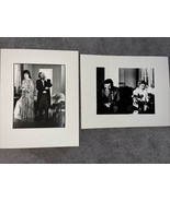 Two Plaza Suite Photos Mounted Degrgorio Sherman Clark - $25.00