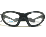 Leader Sicherheit Brille Rahmen T-Zone Poliert Schwarz Astm 59-17-118 - $55.57