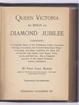 Queen Victoria Her Reign and Diamond Jubilee by Charles Morris, 1897 - £7.90 GBP