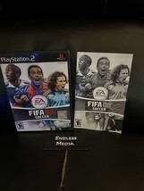 FIFA 08 Sony Playstation 2 Box and Manual Video Game - $3.59