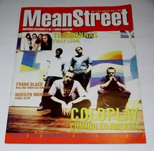 Coldplay Mean Street Magazine Vintage 2001  Marilyn Manson The Donnas Le... - £27.52 GBP