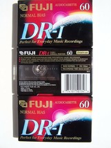 Fuji Dr-i 60 Normal Bias Audio Cassette 3 Pack Tapes Factory Sealed 60 Mins Each - £5.24 GBP