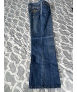 Baccini Jeans with Silver Button Embellishment Trim ~ 14 - $13.00