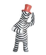 interoknack Modern Striped Top Hat Bear Sculpture, Large Cartoon Standin... - $1,401.98 CAD