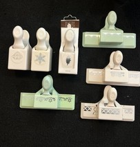 7 Martha Stewart Crafting Paper Punch Scrapbooking Shapes Corners Borders Lot - £44.84 GBP