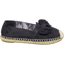 Bandolino Haryper Espadrille Flats Dressy Shoes Women Size 6.5M Black Sl... - $19.27