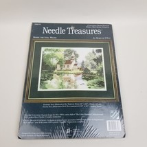 Needle TreaItesures BESIDE THE STILL WATER Counted Cross Stitch Kit 0463... - $49.49
