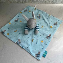 Goodnight Moon Plush Rabbit Lovey Security Blanket Blankie 15&quot; Square - £12.93 GBP
