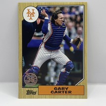 2022 Topps Update Series Baseball Gary Carter 1987 35th Anniversary 87TBU-15 - £1.57 GBP