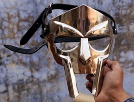 MF Doom Gladiator Mask steel Polish Finish Mask Limited Edition Handmade... - £23.20 GBP
