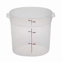 Cambro RFS6PP190 6 Qt Round Container Wirh RFSC6PP190 Translucent Lid - $19.00