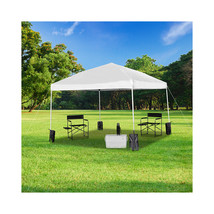 Flash Furniture 10 x 10 ft. Pop Up Event Straight Leg Canopy Tent with S... - $212.26
