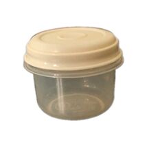Vintage Rubbermaid Servin Saver Storage Containers 1 Cup #6 with Almond Lid - €4,90 EUR