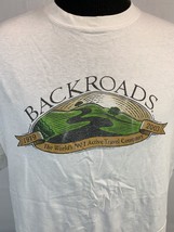 Vintage BACKROADS T Shirt Travel Company Promo Tee XL Crew Destination - £15.65 GBP