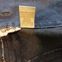 Gold Flava Womens Blue Jeans Denim Straight Leg Size Plus 20 Measured 38x28 image 4