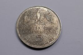 Germany 1971 Centennial of Second Reich 5 Five Deutsche Mark Silver Coin - $34.99