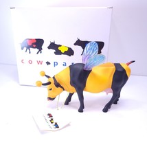 Cow Parade by Westland - &quot;BUMBLE BEE&quot; Cow - #9135 - w/Box &amp; Tag - VERY RARE - $49.49