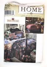 Duvet Cover Bed Skirt Pillow Pattern Simplicity 8347 Simply Concord 1998 Uncut - $8.00