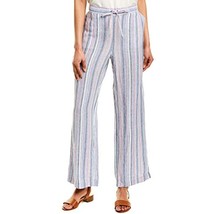 MSRP $99 Vince Camuto Drawstring Wide Leg Cabana Stripe Pants Size SMALL - £22.91 GBP