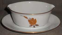 1960s Noritake WINDSOR ROSE PATTERN Gravy Boat MADE IN JAPAN - $39.59
