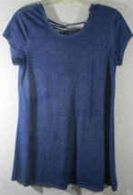 Just Be Shift Dress Blue Size XL - $376.73 MXN