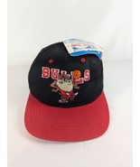 VTG Chicago Bulls Taz Looney Tunes Youth Snapback Hat Cap Adjustable 199... - $666.19 MXN